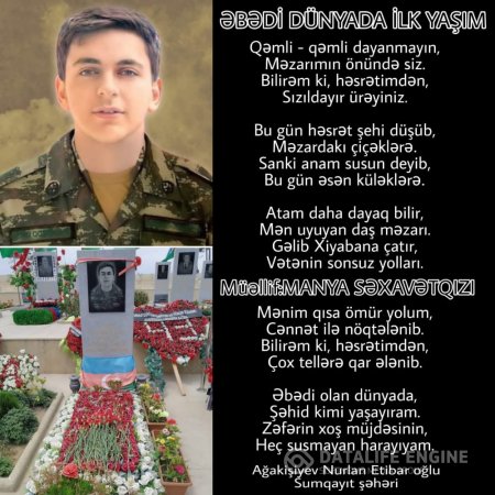 Nur üzlü Şəhidimiz-Nurlan Nur üzlü Şəhidimiz-Nurlan