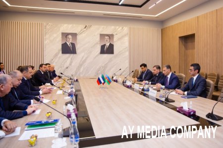 Nazir Rəşad Nəbiyev Dağıstan Respublikasının rəhbəri Sergey Məlikovla görüşüb