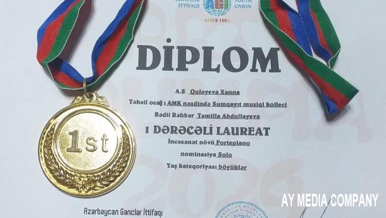 Piano ifaçısı Xanna Xanqızının növbəti uğuru