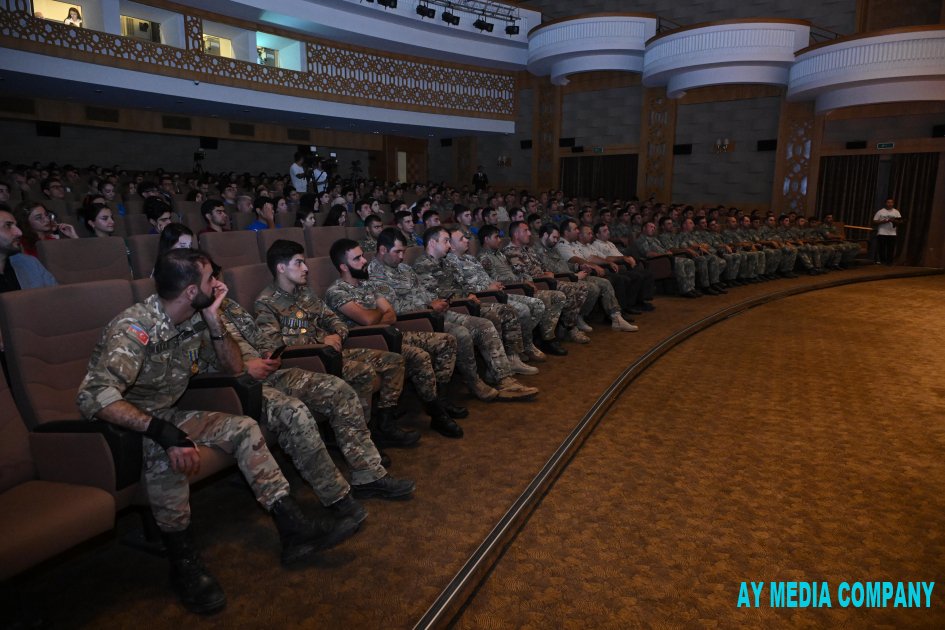 “Zəfər üçün oxu!” layihəsi çərçivəsində “Azərbaycan” mahnısına çəkilən klipin təqdimatı olub