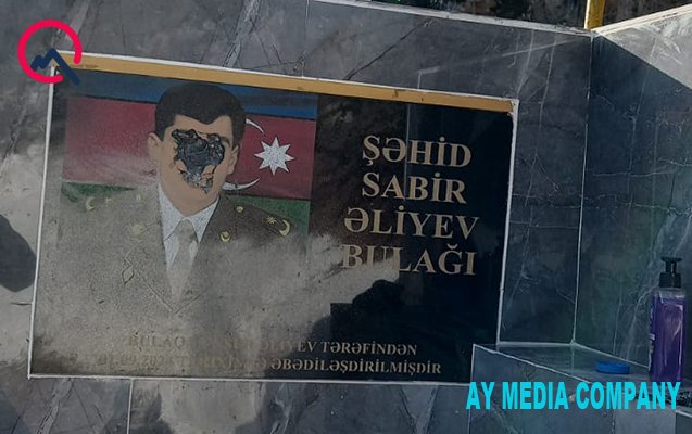Şəhid abidəsinə qarşı tərbiyəsizlik edən saxlanıldı