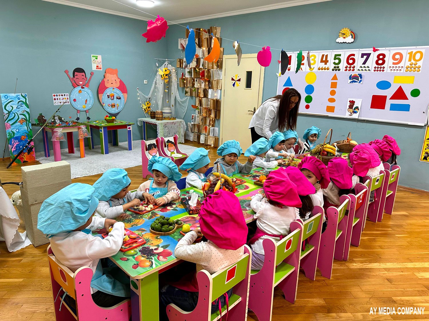 Bağçalarda sağlam qidalanma ilə bağlı tədbirlər