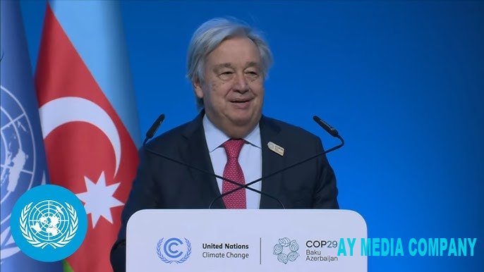 BMT-nin Baş katibi: G20 ölkələri liderlərinin sammitində COP29 gündəm mövzusu idi