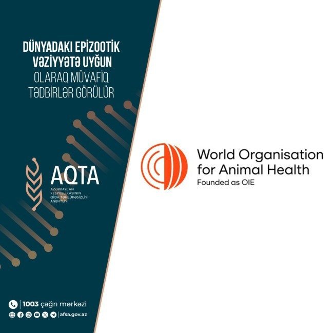 Azərbaycan bəzi ölkələrdən heyvandarlıq və quşçuluq məhsullarının idxalına müvəqqəti məhdudiyyət qoyub