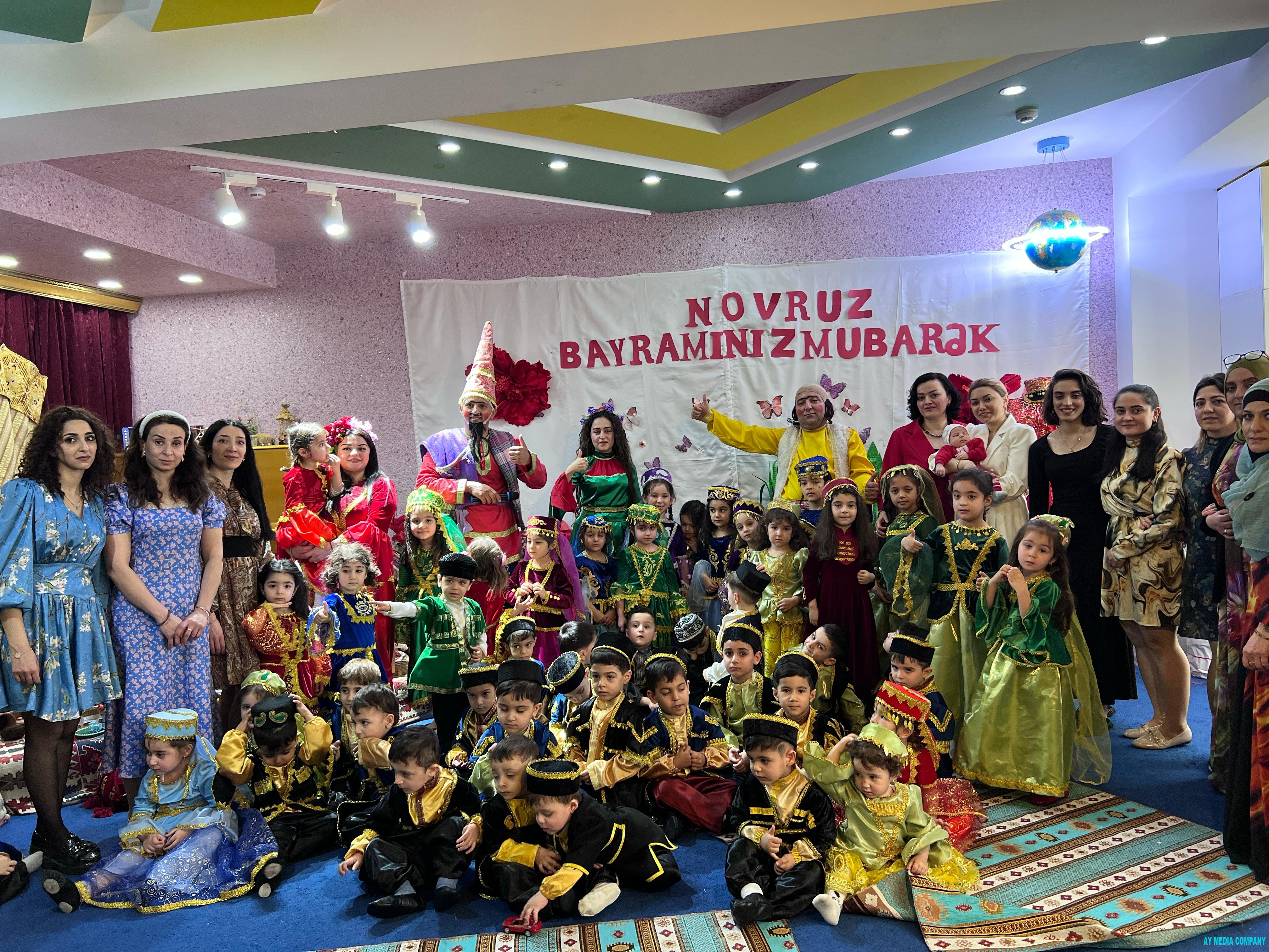 “Suna” bagçasında balacaların Novruz Bayramı şənliyi keçirildi