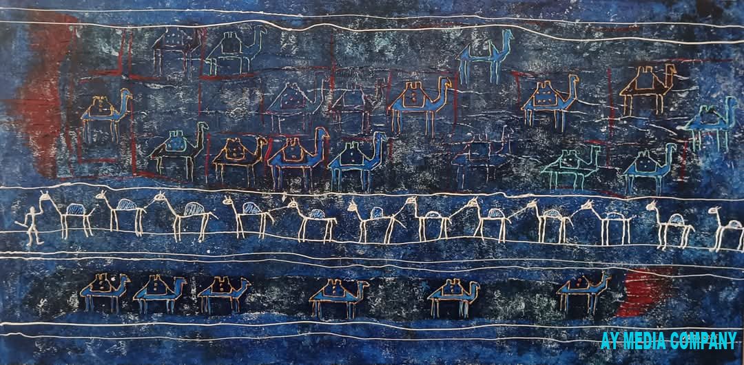 Dəvəli xalça rəsmində qədim Qobustan izləri...